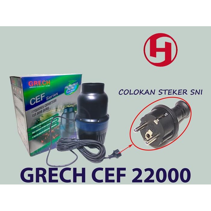 WATER PUMP CEF 22000 A POMPA CELUP KOLAM SUNSUN GRECH CEF 22000A - CEF 22000