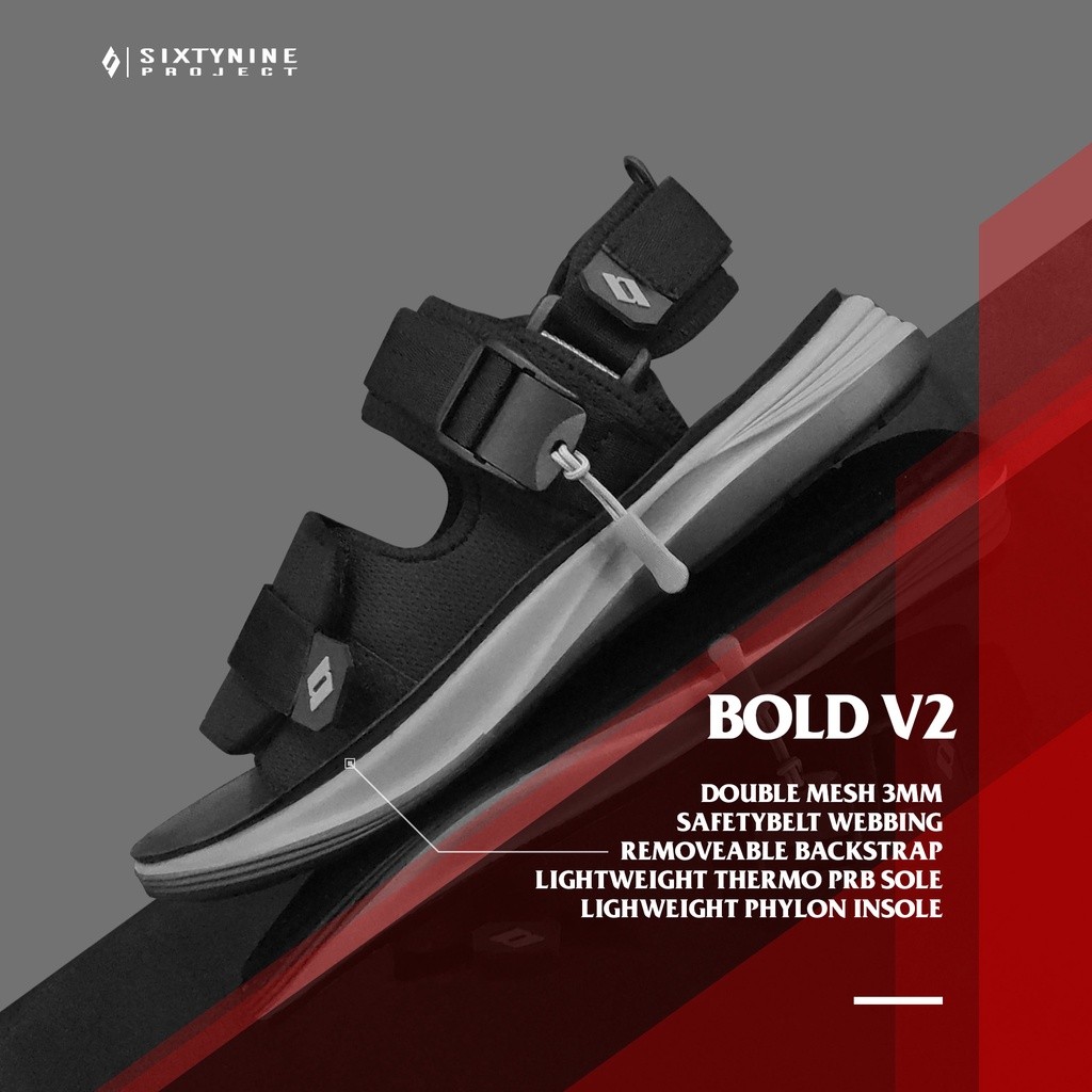 PROMO SIXTYNINE PROJECT - Bold - Sandal Gunung Pria