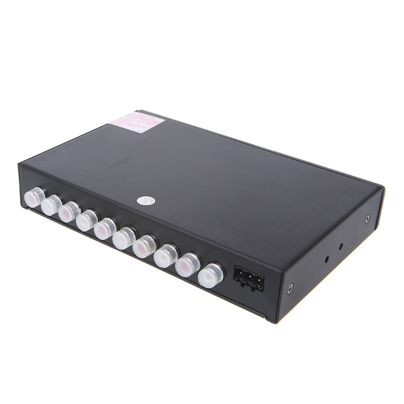 SZYU Car Audio 7 Band Equalizer Modified Car EQ Equalizer Class Fever Audio Car Tuner