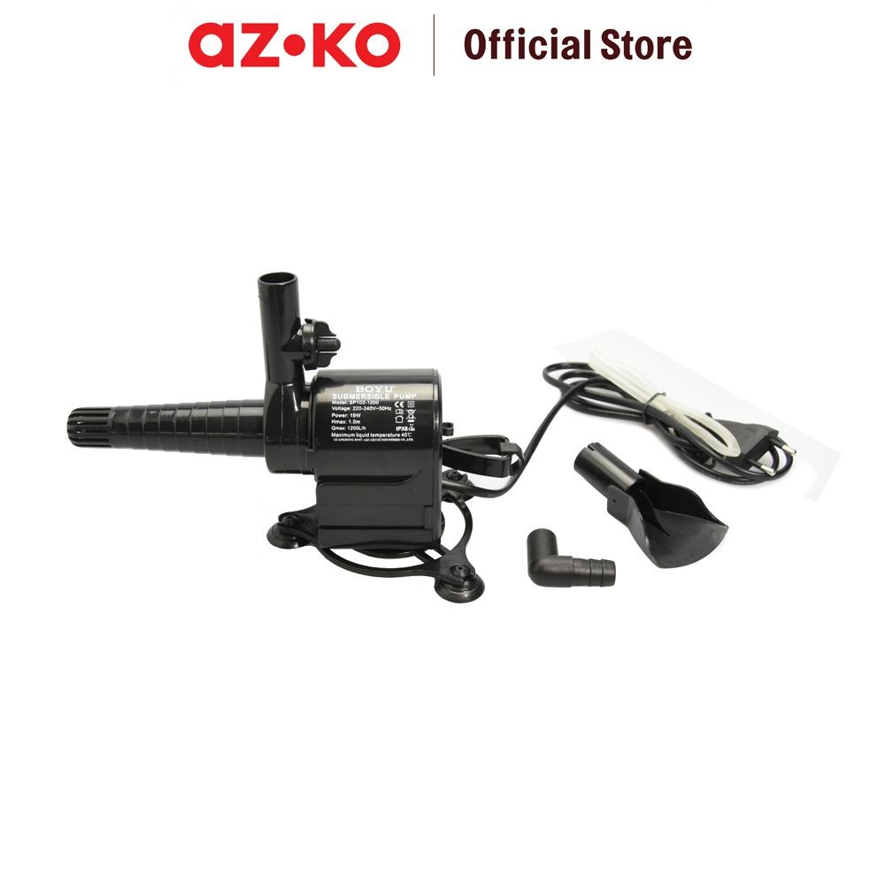 AZKO Boyu Pompa Air Akuarium Sp102-1200 Air Pump Aquarium Perlengkapan Akuarium Aksesoris Kolam Ikan