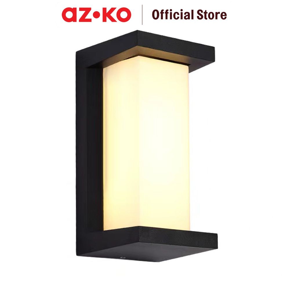 AZKO Krisbow Lampu Dinding Trans Vertical 12 watt Warm White Wall Lamp Light Lampu Tembok Penerangan