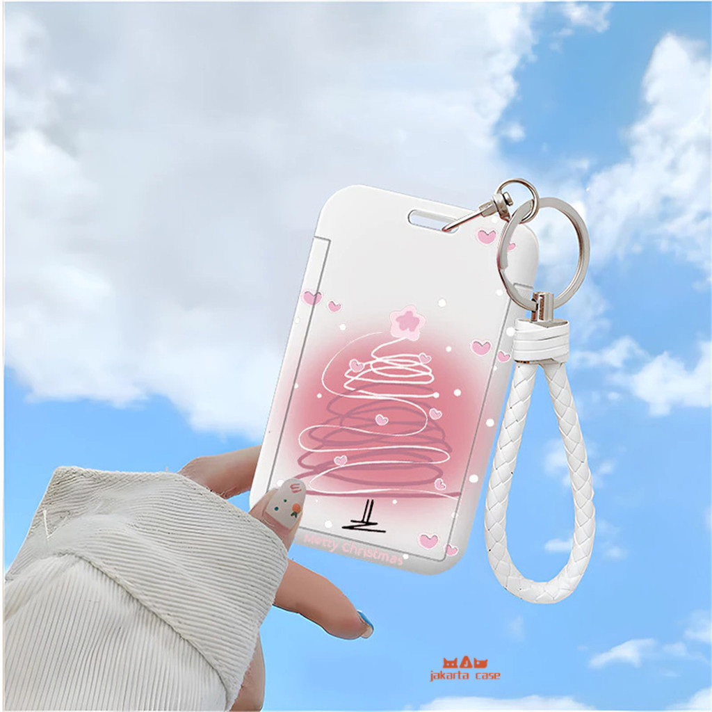 

ID Card Holder Motif Tema Natal Anak Pohon Orang Tua Korea | Tempat Pelindung Kartu Nama Photocard Sekolah Kantor Photocard Photo Card Jakarta Case
