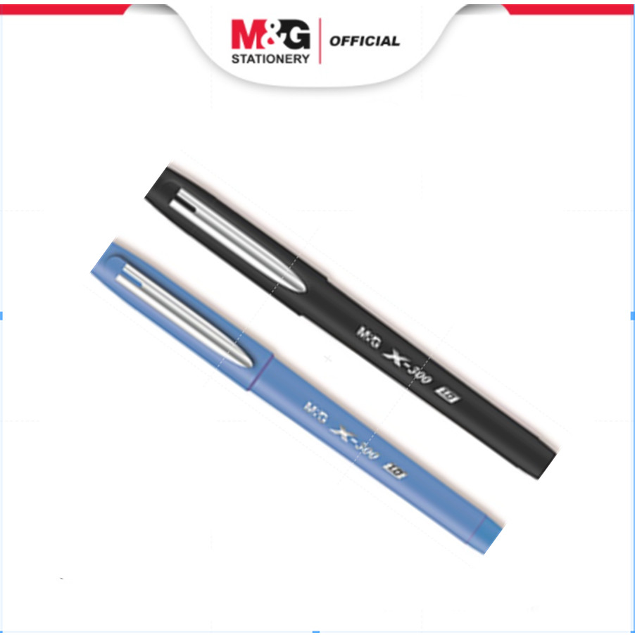 

M&G Stick Gel Pen Blue 1.0mm Rubber coating body With Metal Clip colorful