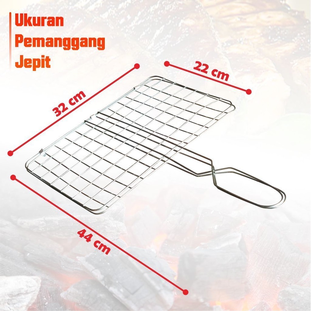 TERLARIS Panggangan gagang kayu/ bakaran ikan ayam sosis/panggangan ikan / sate/bakaran ayam