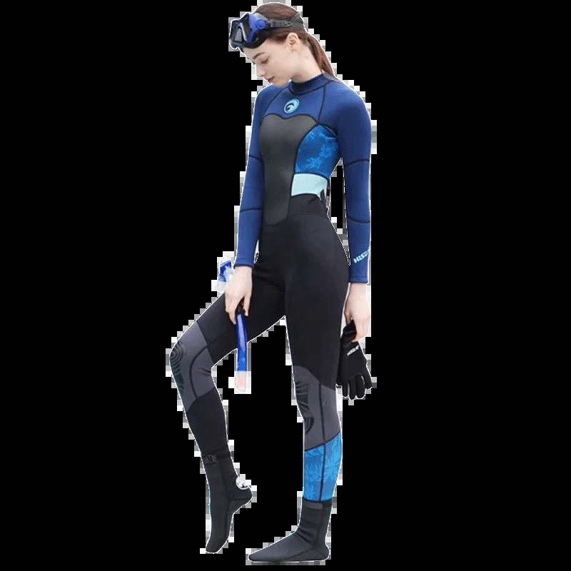 HISEA-3mm Pakaian Memancing Baju Renang Neoprene Tahan Dingin Tabir Surya Anti Gesekan