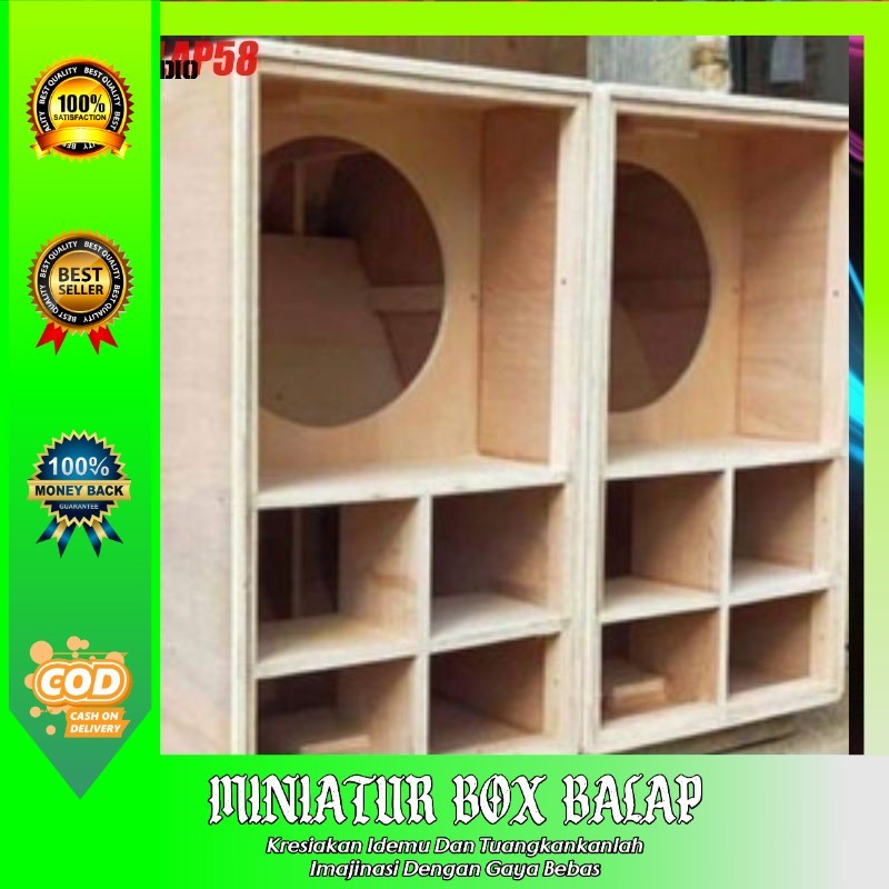 jual Box speaker CBS 6 inch mentahan