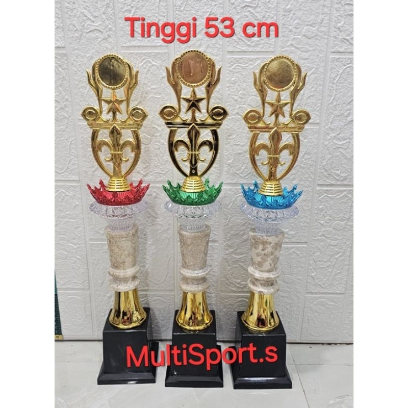 PIALA TROPHY PRAMUKA TUNAS KELAPA MAHKOTA MARMER