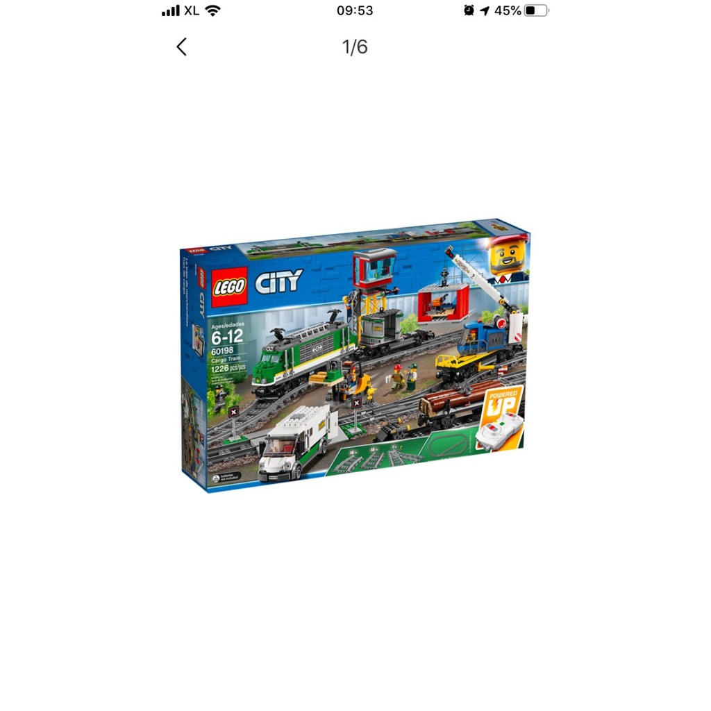 LEGO City Trains Cargo Train 60198