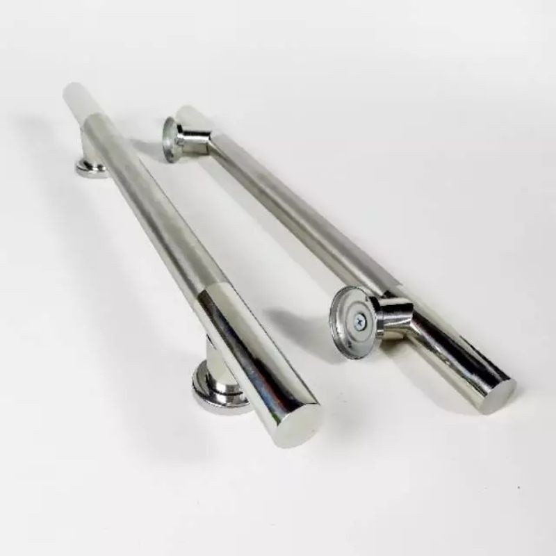 Handle pintu rumah modern model terbaru stainless steel anti karat 80cm 100cm gagang pintu panjang 1
