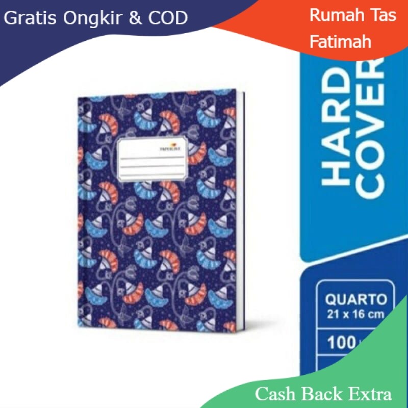 

Promo BUKU TULIS HARDCOVER QUARTO PAPERLINE 100 LEMBAR / KUARTO 100 LEMBAR By Rumah Tas Fatimah