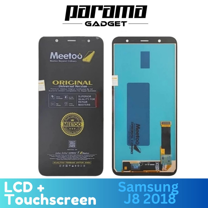 LCD SAMSUNG J8 2018 Touchscreen original meetoo Crown