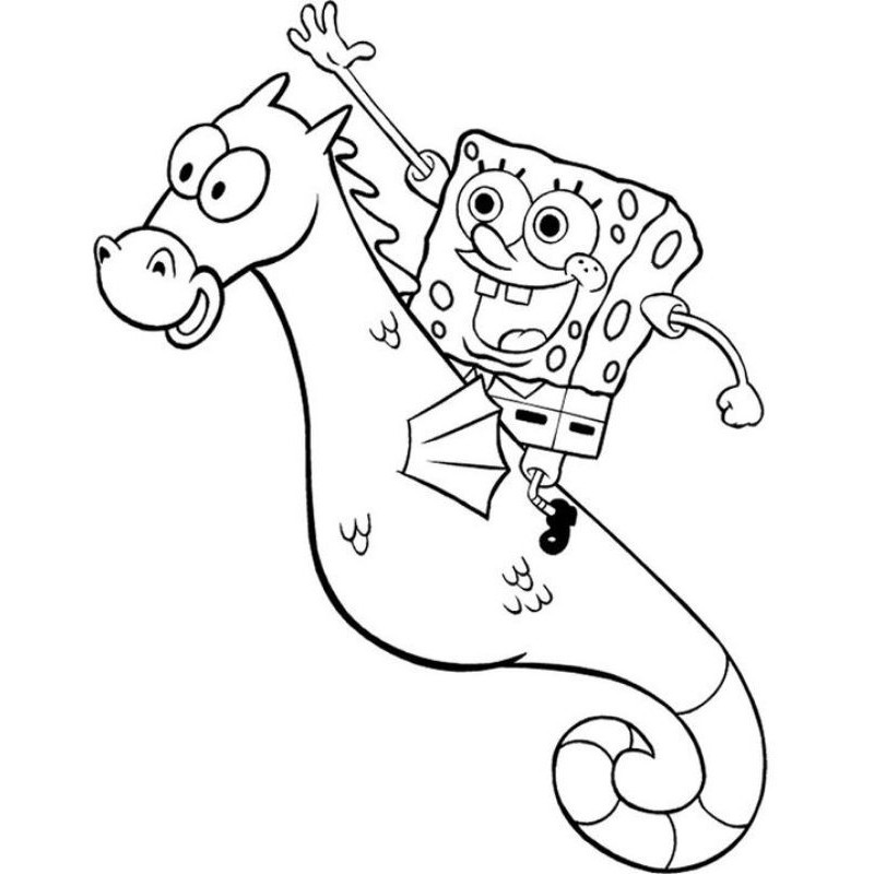 

20 lembar kertas mewarnai tema spongebobclaraa aurel