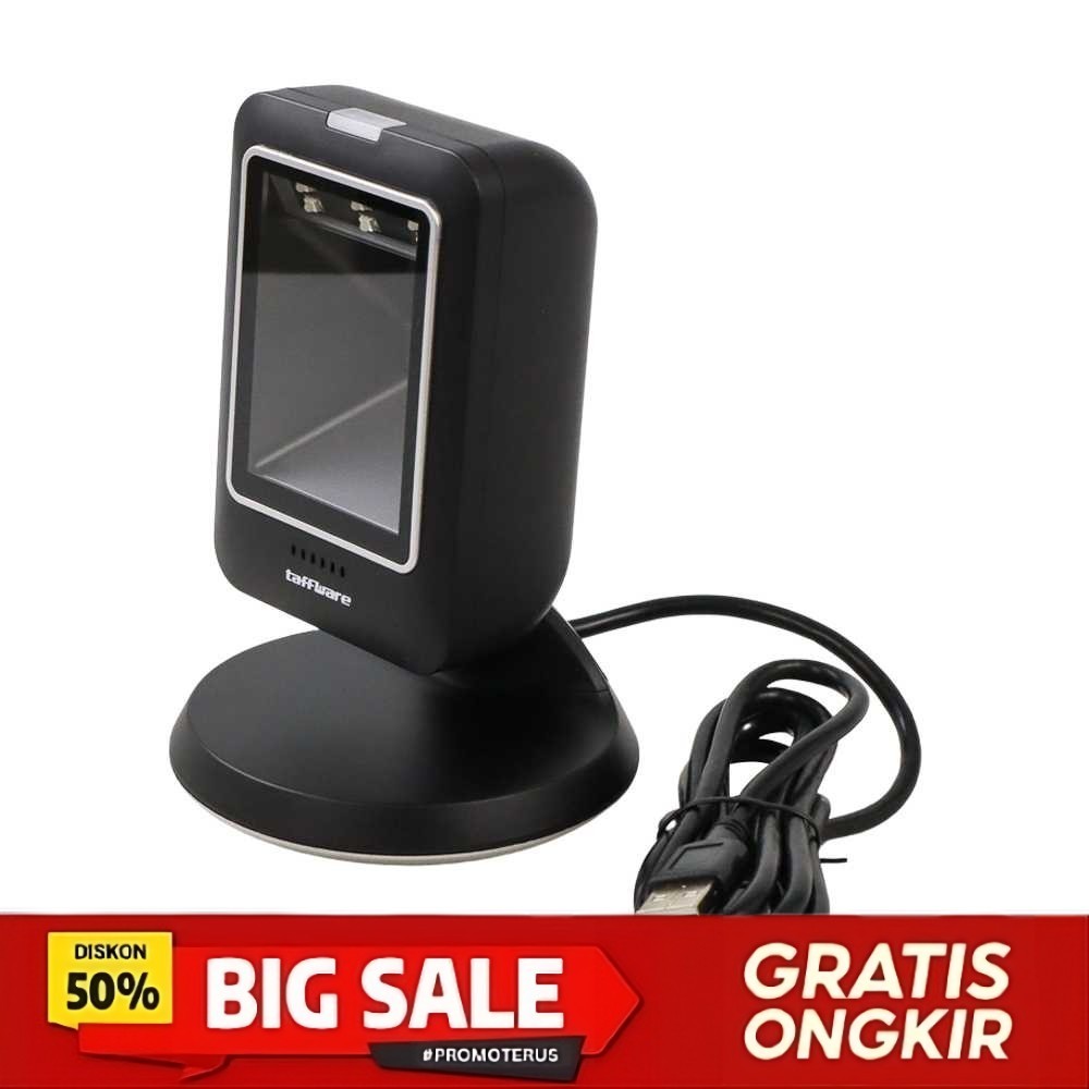 Barcode Scanner 1D 2D QR Code Portable USB Scanner Barcode Mudah Digunakan