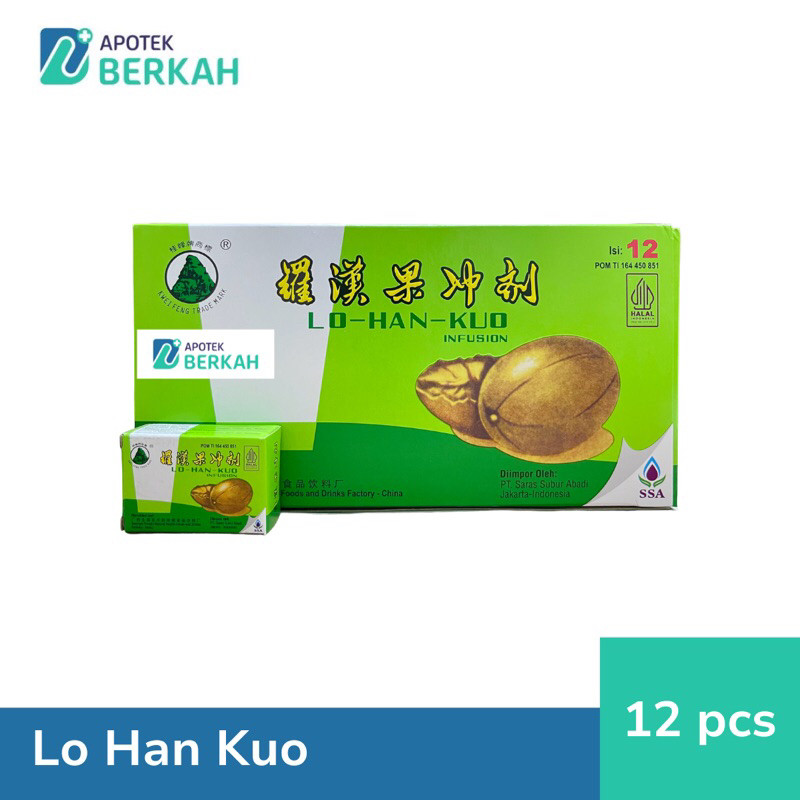 

Lo Han Kuo Infusion untuk Pereda Panas Dalam - 12 Pcs