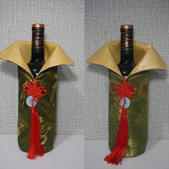 Cover Wine CNY / Souvenir Sangjit / cover wine / - GREEN