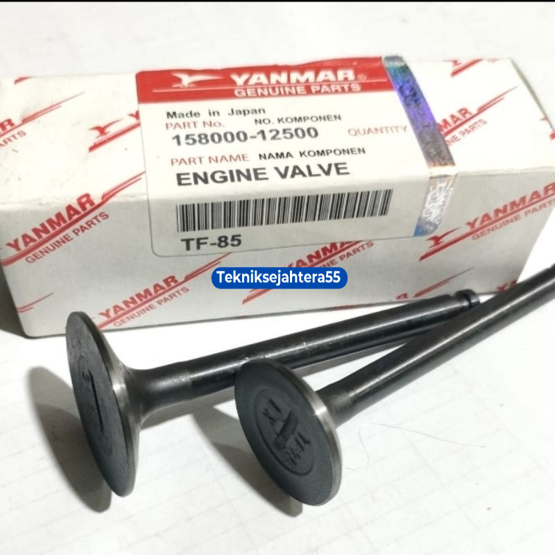 Klep Valve In Ex TF85 Yanmar Deisel TF85 Yanmar - Teknik Sejahtera