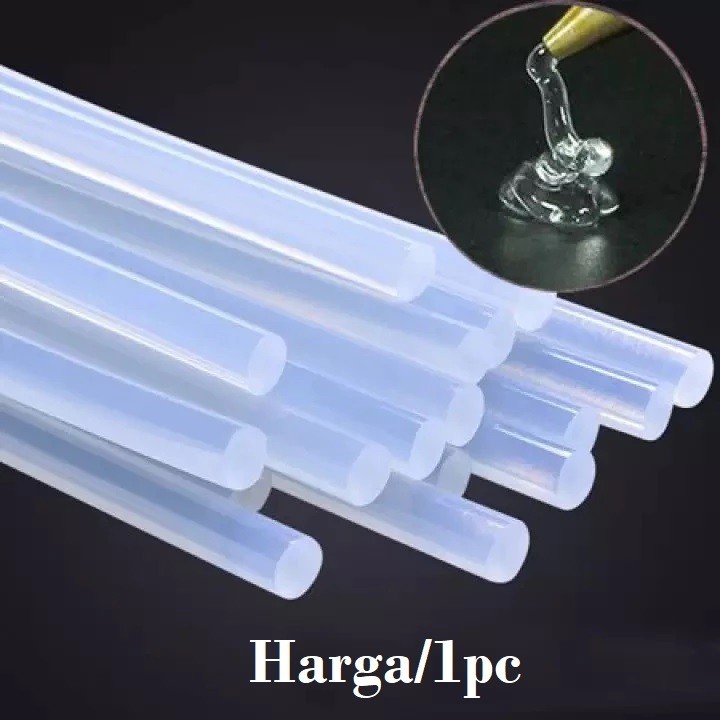 

HHS Lem Tembak Lilin / ISI ULANG LEM TEMBAK/Refill Glue Gun Stick- Harga/pc