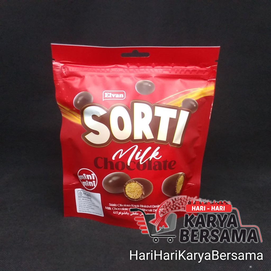 

MAKANAN RINGAN ELVAN SORTI BISKUIT MILK CHOCOLATE POUCH 120GR