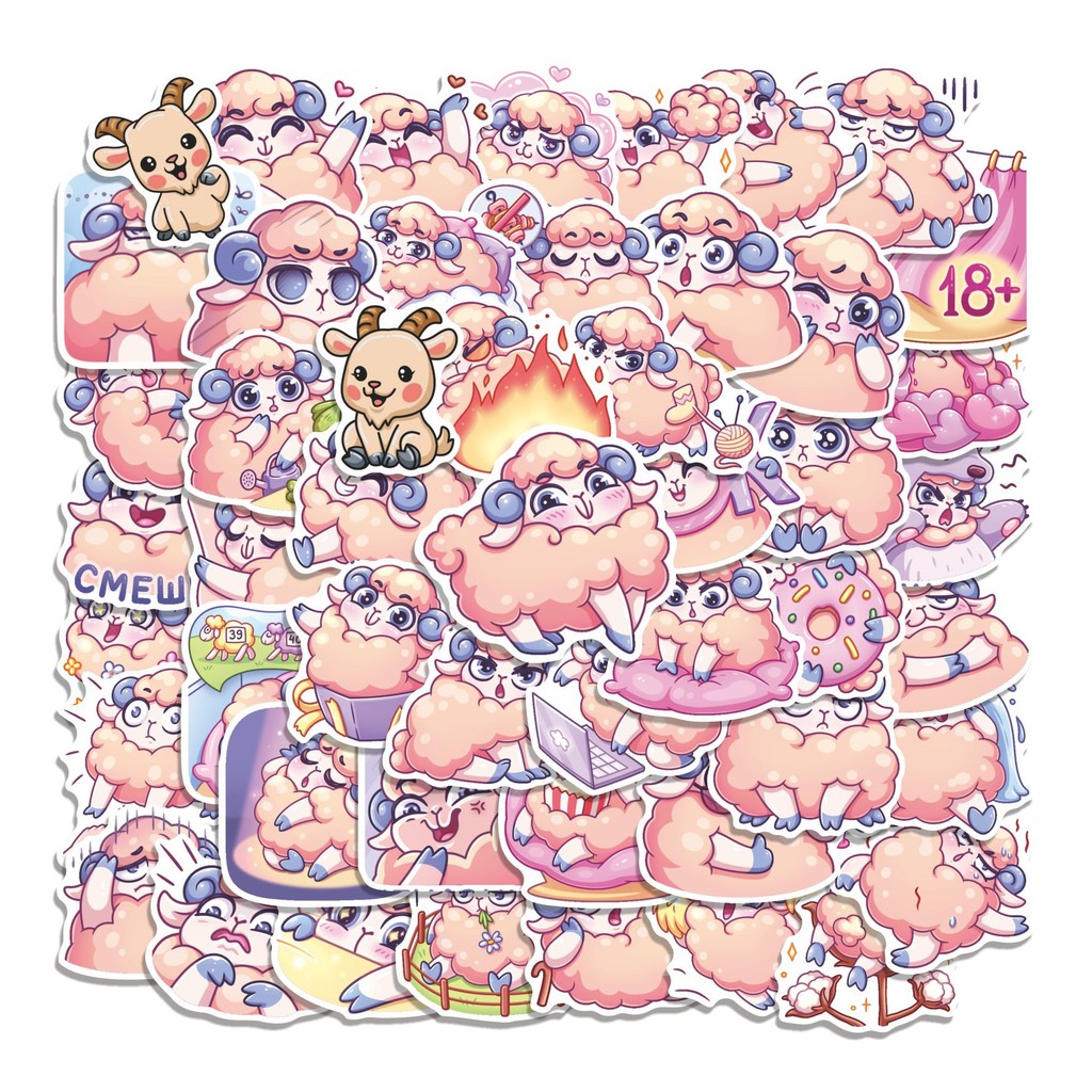 

COD 50 Pcs Stiker REMY Lucu Anti Air Untuk Dekorasi Notebook Sepeda Skateboard Handphone