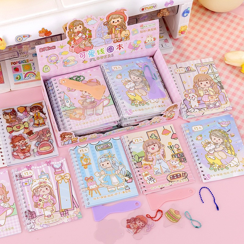 

VIRAL DIARY BOOK + STICKER DIY FREE GANCI MAKER / DIARY BOOK MENGGEMASKAN MOTIF & GADIS MANIS