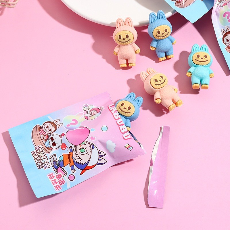 

(Kakabicam) Penghapus Blind Box Labubu Characters