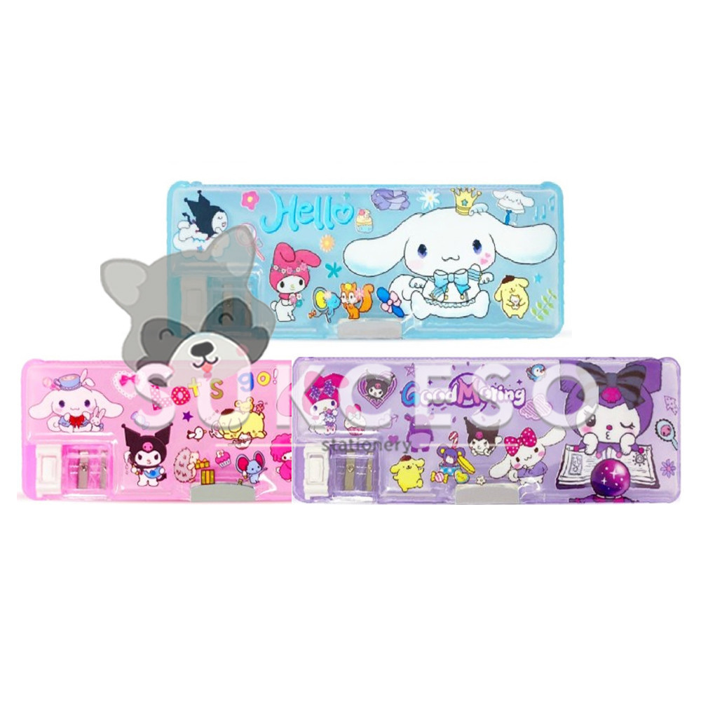 

Fancy Tempat Pensil Magnet Motif Sanrio B-138 Pencil Case Murah