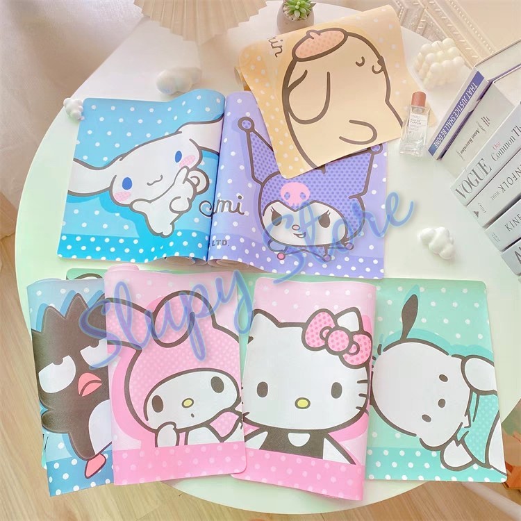 SLP Alas Meja Panjang Desk Mouse Pad Mat Deskmat DOT Kuromi My Melody Hello Kitty Cinnamoroll Pochac