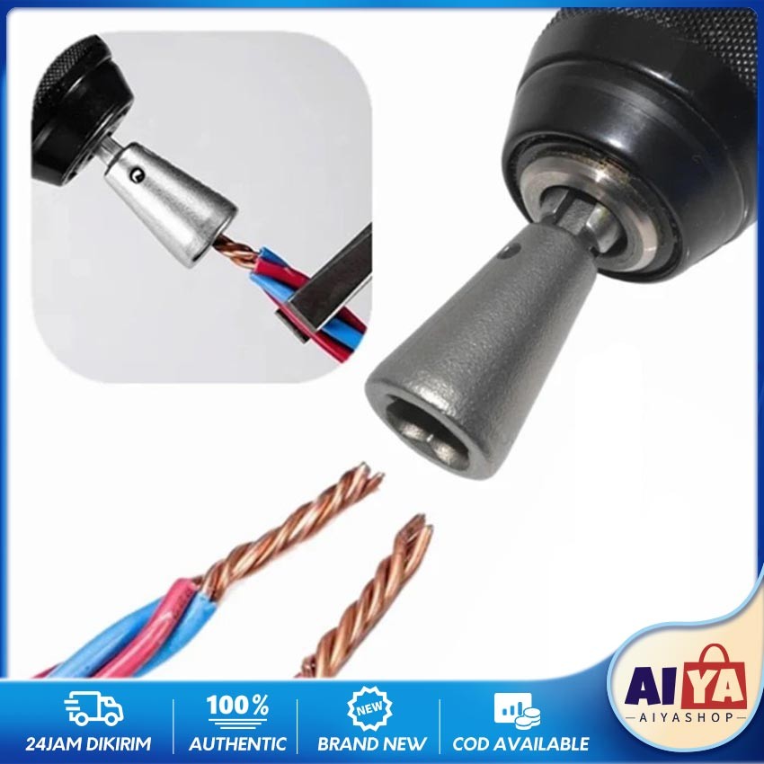 Alat Pemutar kabel/Alat Twisting Kabel/Mata Bor Penyambung Kabel Listrik Wire Twister Twisting Tool