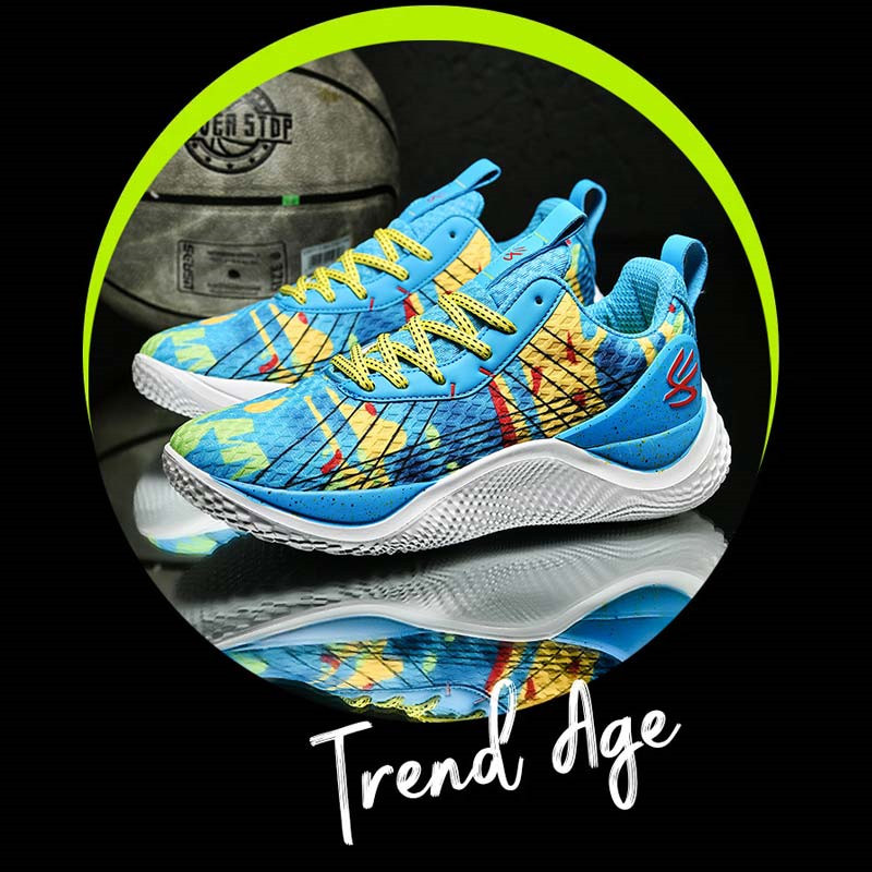 Curry 10th Generation Basketball Shoes 2024 Autumn Breathable Comfortable Wear-resistant Men's Pract