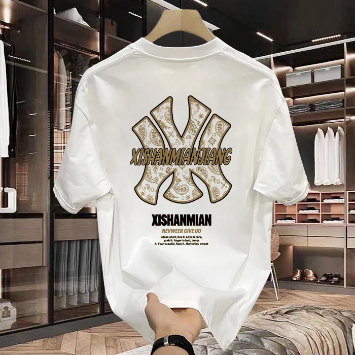 KAOS MLB PREMIUM MIROR COTTON 20'S KAOS MLB FULLTAG KAOS COWOK KAOS CEWEK READY STOK