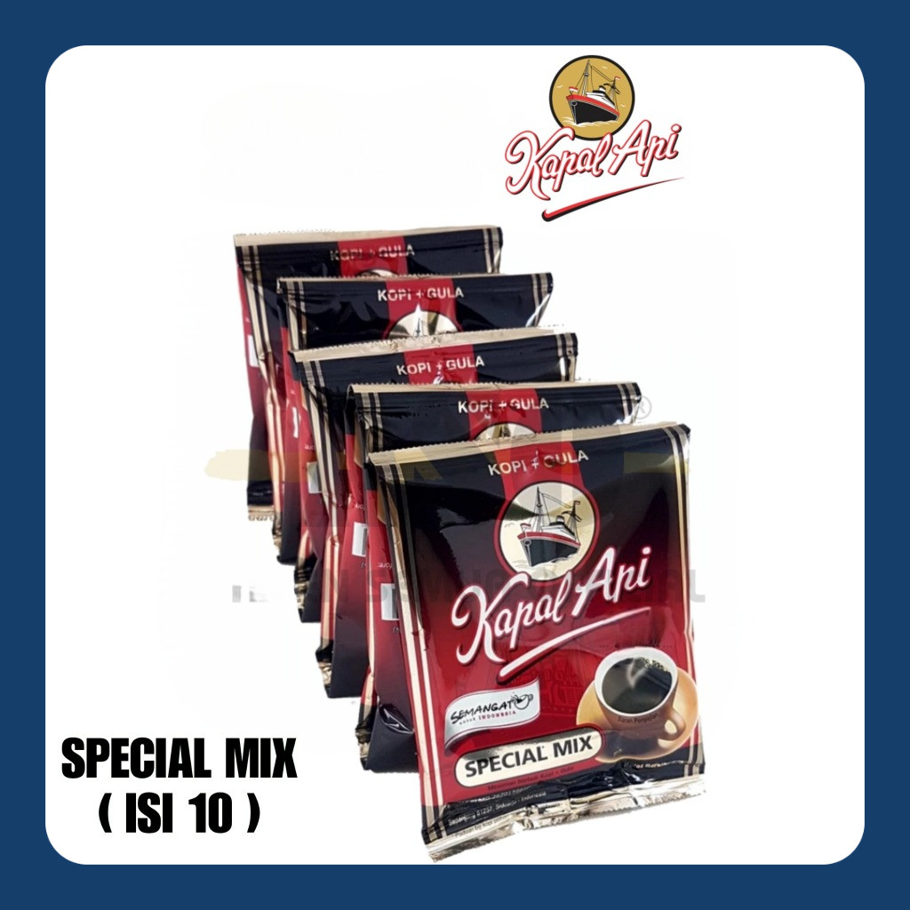 

KOPI KAPAL API SPECIAL MIX 23gr RENCENG ( ISI 10 ) PROMO !!!