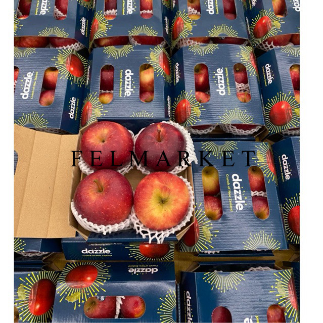 

Buah Apel Dazzle Manis Garing / Apel Dazzle Super Premium Isi 4 Pcs / Pack