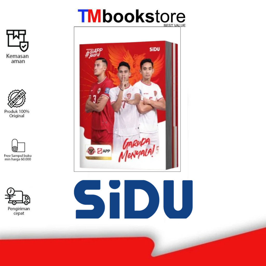 

BUKU TULIS EB 38LBR/PACK SINAR DUNIA SPESIAL TIMNAS INDONESIA