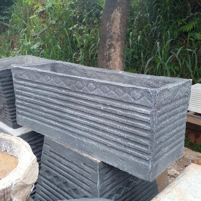 pot panjang 100 cm /pot semen - pesanan