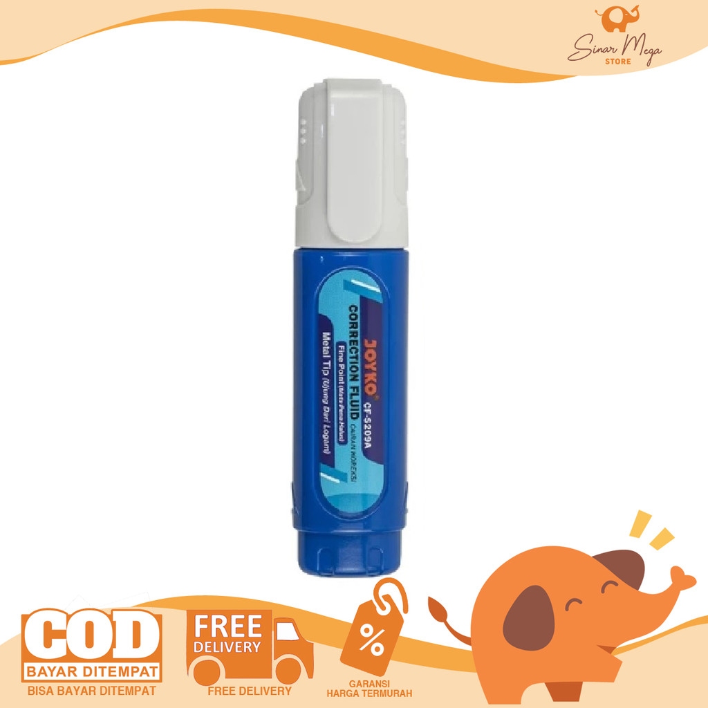 

JOYKO Correction Fluid CF-S209A - Tipe Ex Cair SATUAN Murah