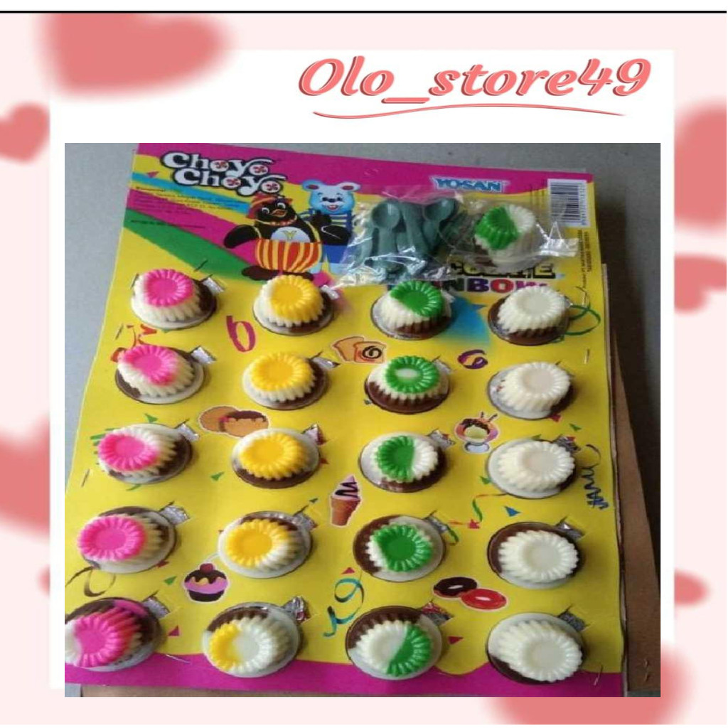 

OLO49 YOSAN CHOYO RAINBOW CUP LEMBAR ISI 20