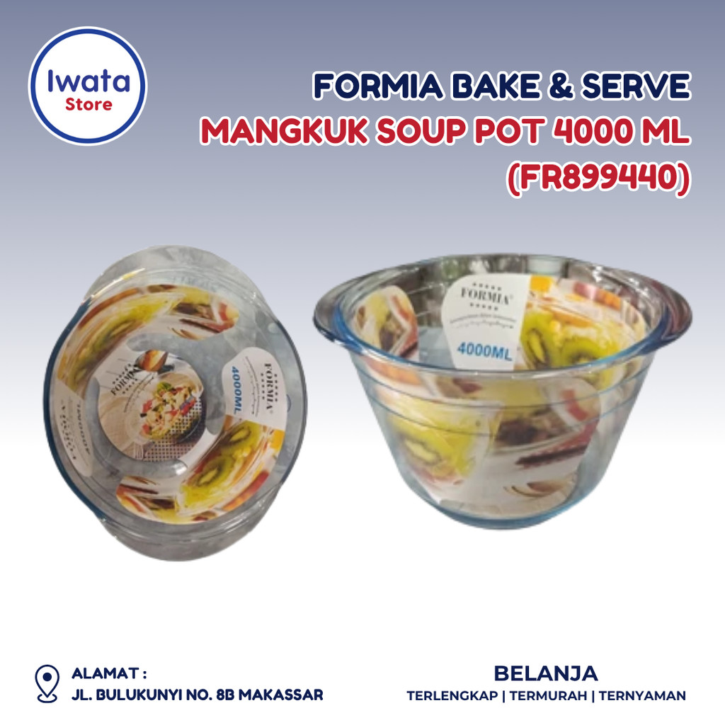 FORMIA BAKE & SERVE MANGKUK SOUP POT 4000 ML