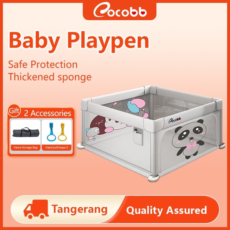 COCOBB Bayi Pagar Kolam Tempat Pagar Baby Bermain Baby Playpen Baby Playfence Playpen