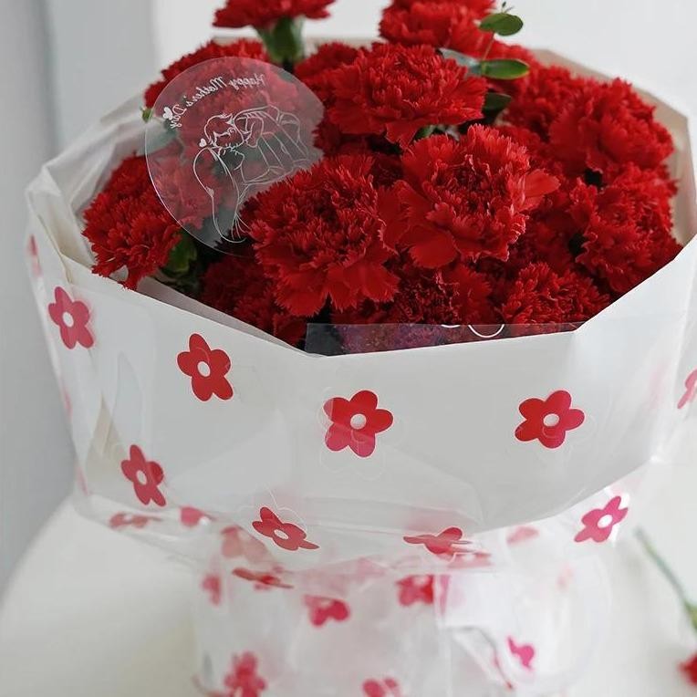 Kertas Bunga Cellophane Paper Grosir Wrapping Paper Kertas Buket Waterproof Premium 58cm x 58cm