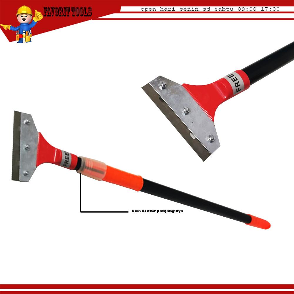 Kape Cutter Panjang Freed Kape Scraper Skrap 112 Cm Freed