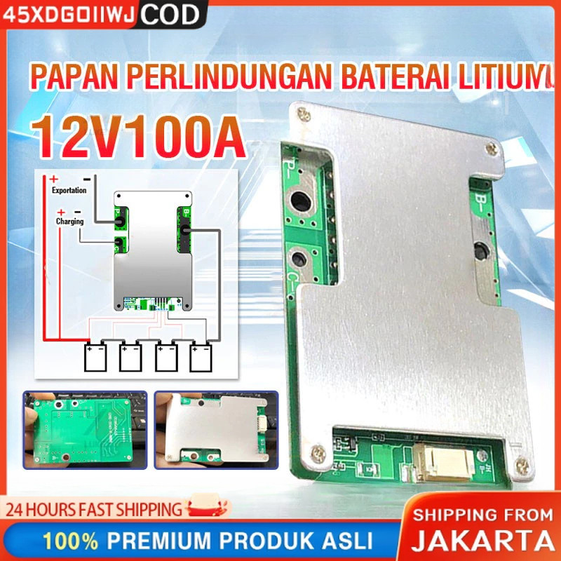 Full House！ BMS 4S 100A 12V Lifepo4 3.2V Common Port BMS 100A BMS100A