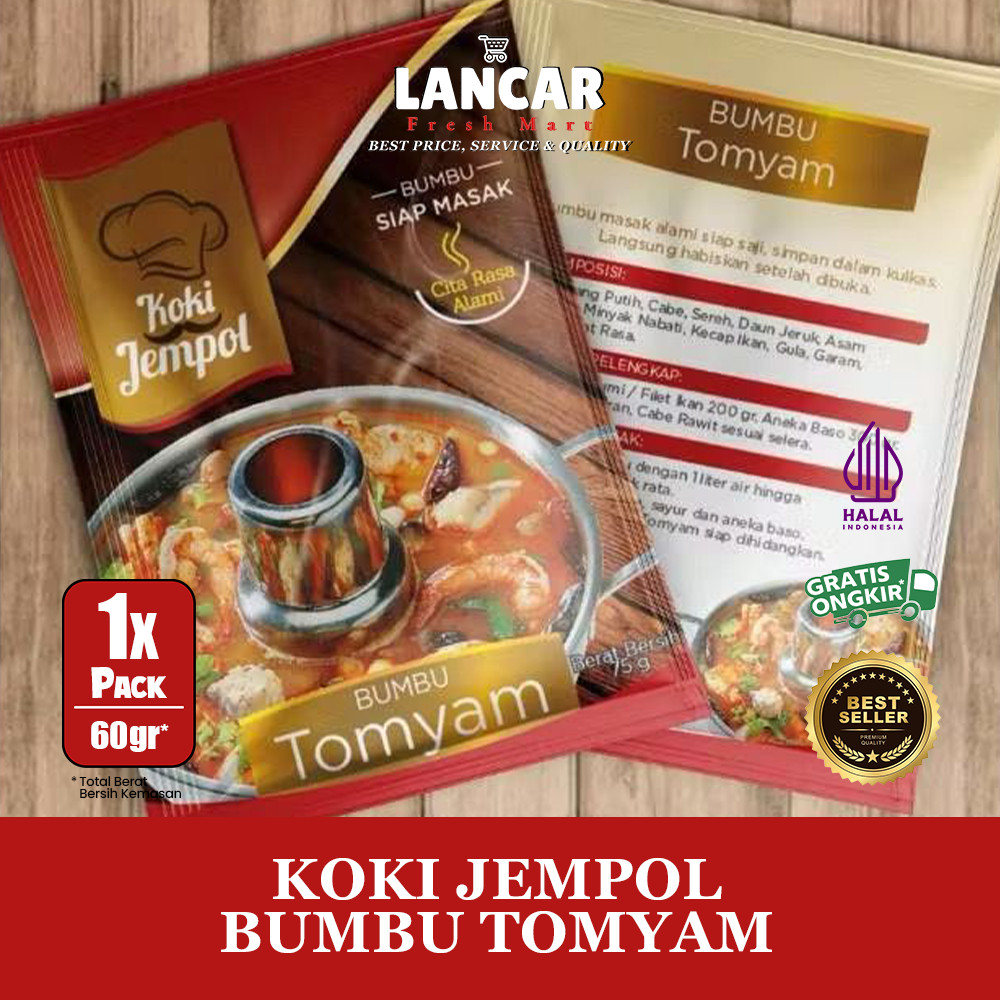 

KOKI JEMPOL BUMBU TOMYAM 75GR
