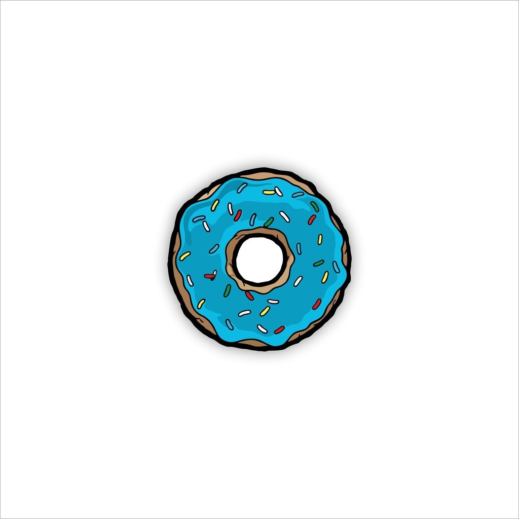 

Stiker Satuan Stiker Food Cartun Donat Happy Funny Stiker Brand Stiker Distro Stiker GRAFTAC Waterproff