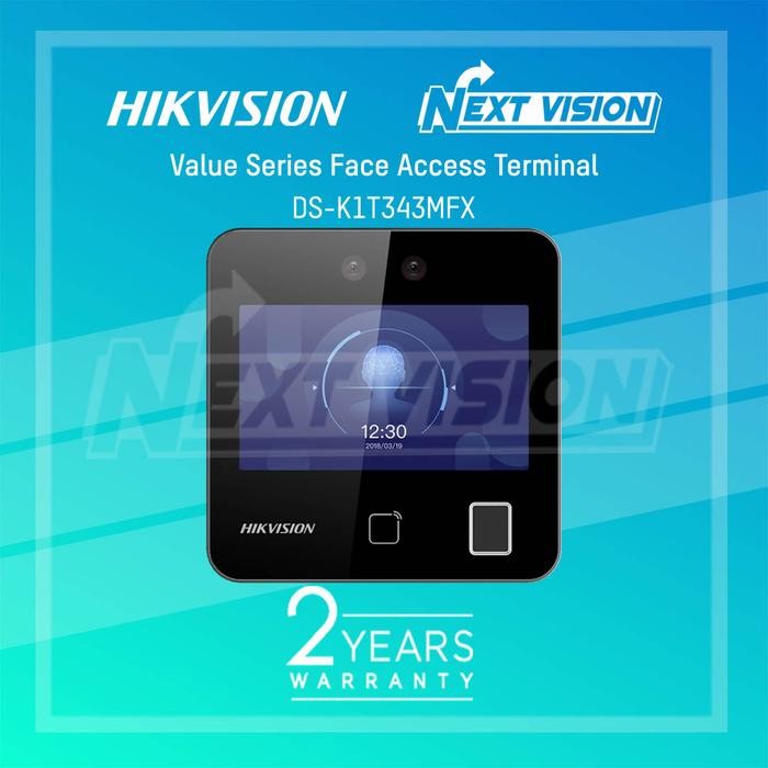 

DS-K1T343MFX - HIKVISION ACCESS CONTROL