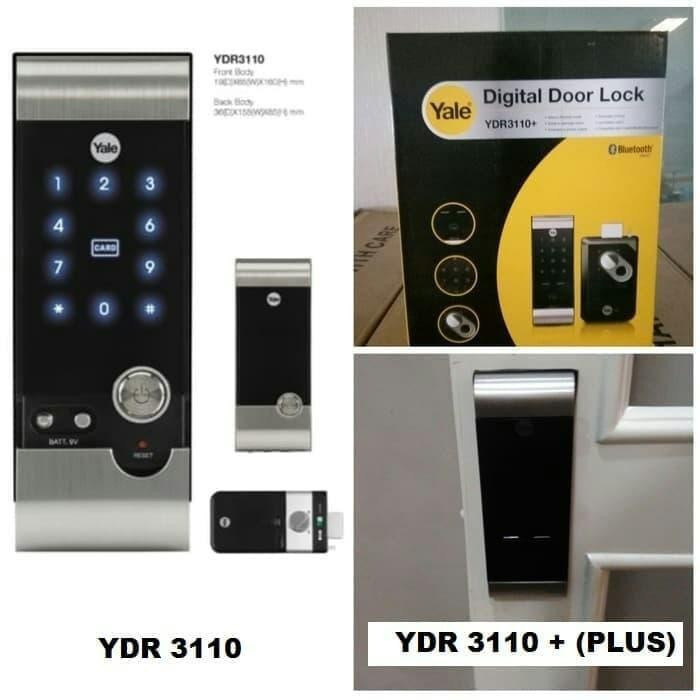 

Kunci Digital Door Lock YALE YDR 3110+/Digital Door Lock YDR 3110+