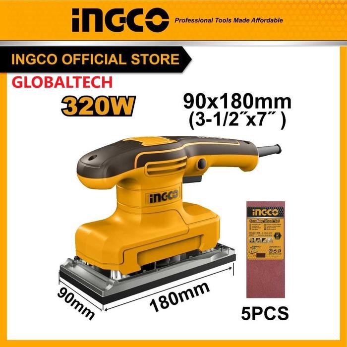 INGCO FS3216 FINISHING SANDER MESIN SANDER PANJANG MESIN AMPLAS INGCO