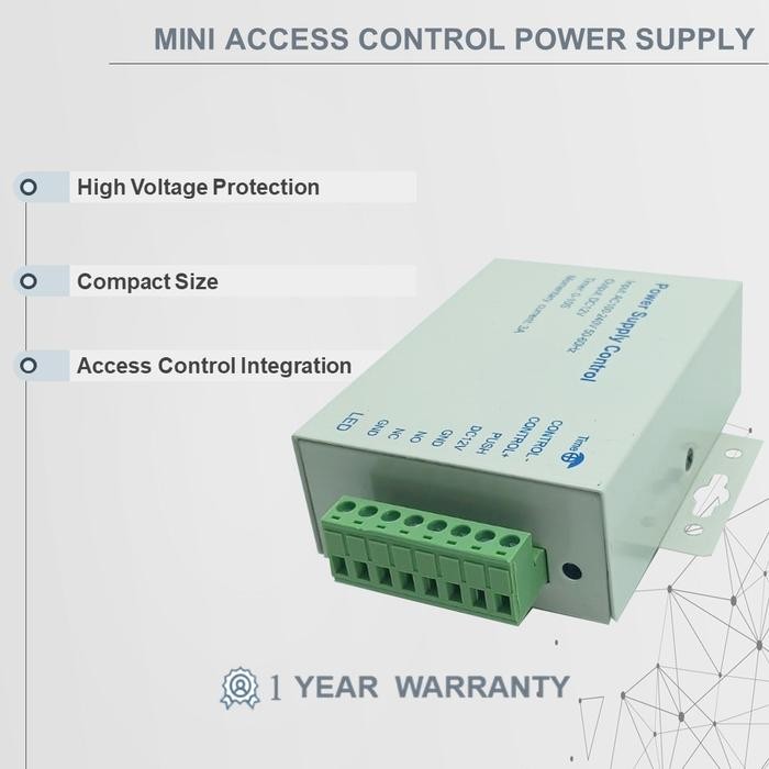 

Mini Access Control Power Supply 12V 3A Akses Kontrol