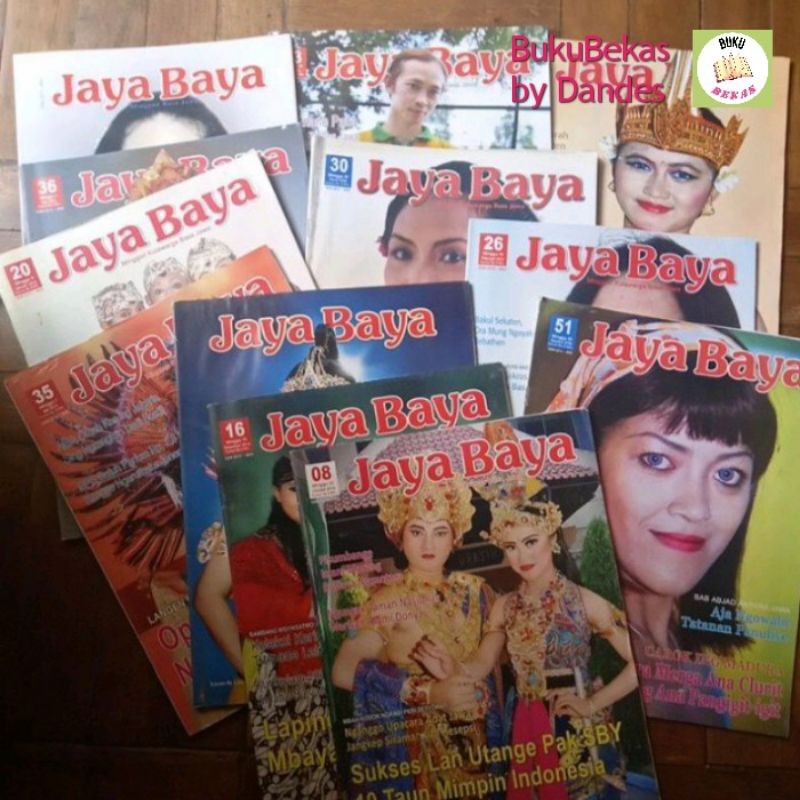 Majalah Bahasa Jawa - Panjebar Semangat Jayabaya Djaka Lodang Penyebar Semangat - Bekas Preloved Jay