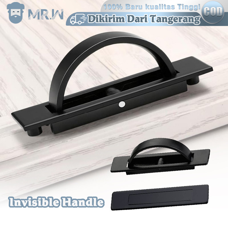 Handle Lemari Minimalis Gagang Pintu Lemari Tarikan Laci Tanam Paduan Seng