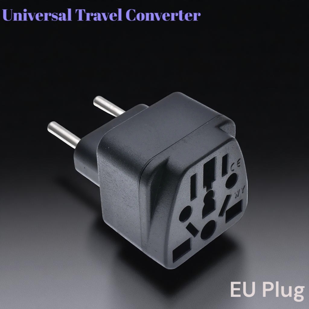 

TSR - ONG Colokan Universal Travel Converter Multifunctional Hole EU Plug - WY-9B